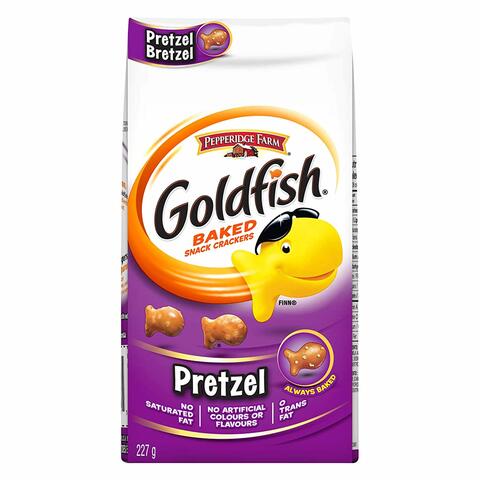 Buy Pepperidge Farms Goldfish Pretzel Snack Crackers 227g in UAE
