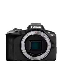 Canon EOS R50 Mirrorless Camera And Rf-S 18-45Mm F4.5-6.3 Is STM Lens, Black