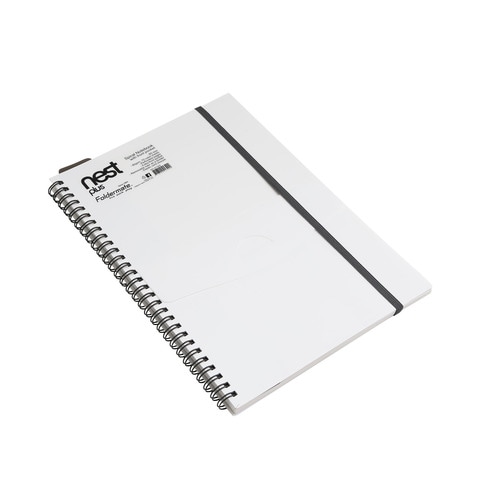 Foldermate Spiral Notebook With Front Pocket B5 Size