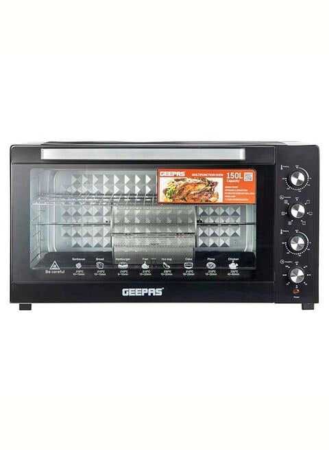 Geepas Multifunction Oven 150 L 2800 Kw Go34055 Black