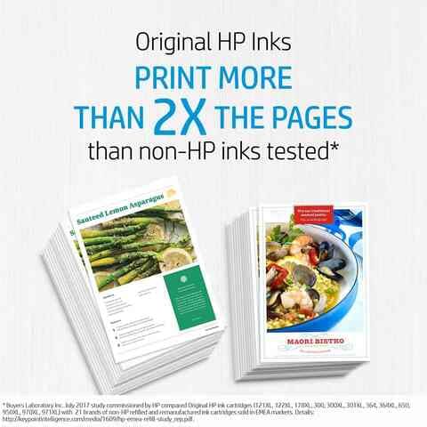 HP 123 Tri-color Original Ink Cartridge [F6V16AE]   Works with HP DeskJet 2130, 2620, 2630, 263