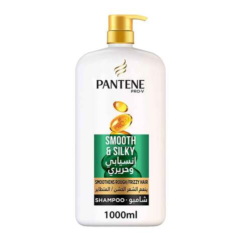 Pantene shampoo smooth &amp; silky 1 L