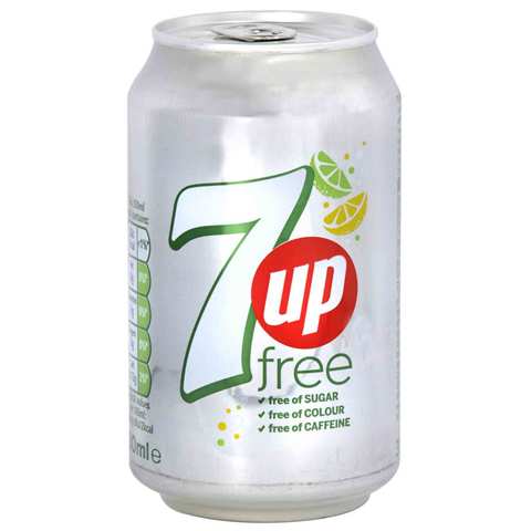 7Up Drink Sugar Free 330 Ml