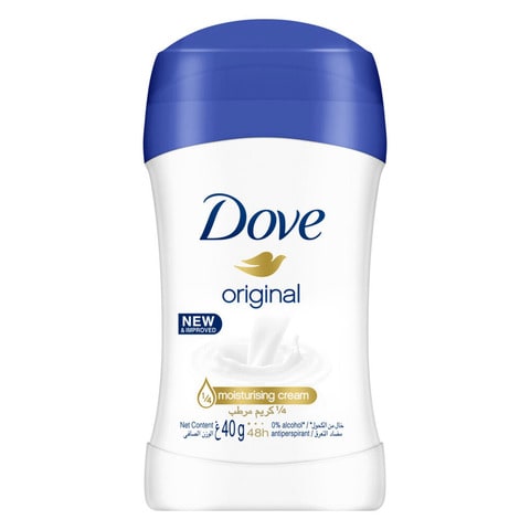 Dove Original Moisturising Cream Deodorant Stick White 40g