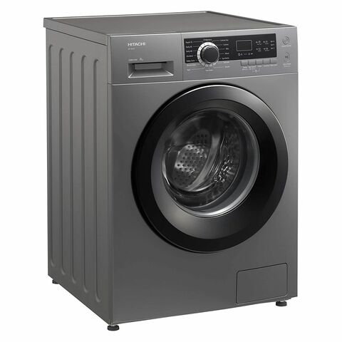 Hitachi Front Loading Washing Machine 8kg BD80CE3CGXSL Silver