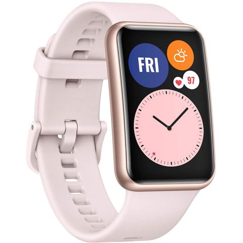 Huawel Smartwatch With Slim Metal Body 1.64 Vivid AMOLED Display Quick-Workout Animation Pink