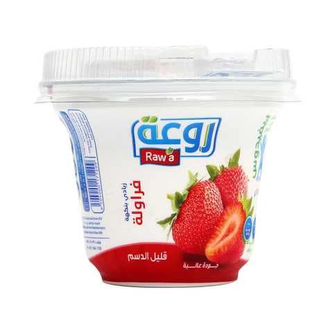 Raw&#39;a Strawberry Yoghurt Low Fat 170g
