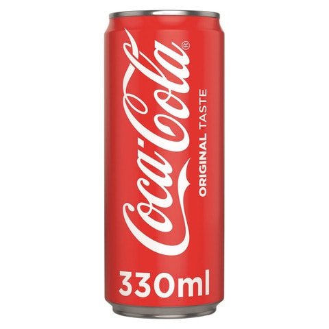 Coca Cola Regular Carbonated Soft Drink 330ml