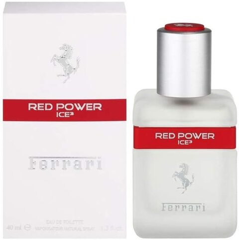 Ferrari Red Power Ice 3 Eau De Toilette For Men - 40ml