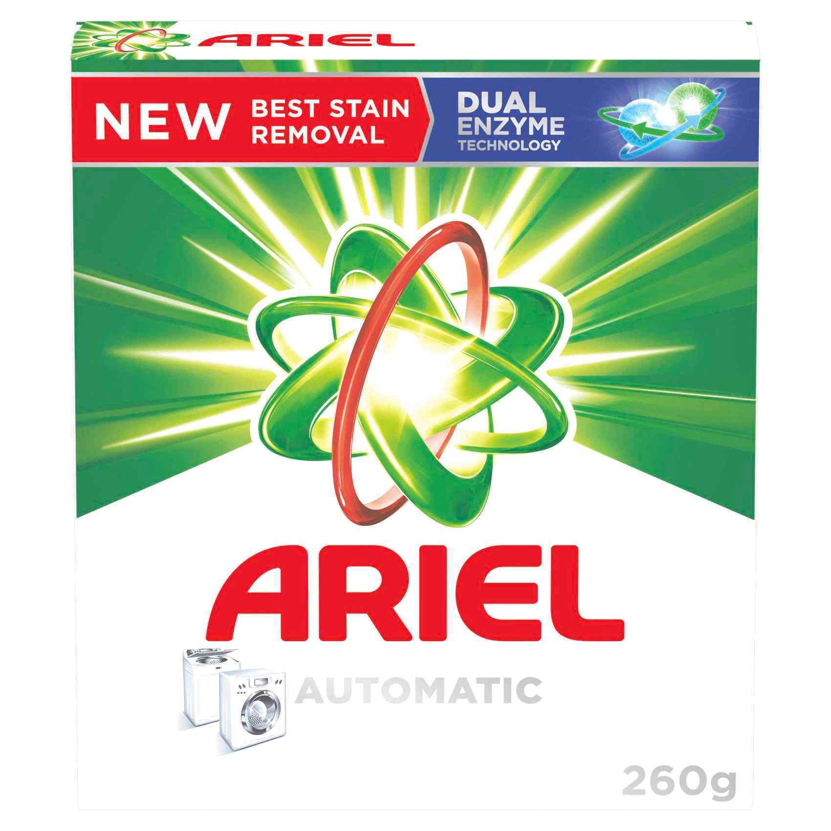 Buy Ariel Automatic Washing Powder 260g Online Shop Cleaning