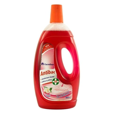 Carrefour disinfectant cleaner floor &amp; multipurpose 4 in 1 jasmine 900 ml