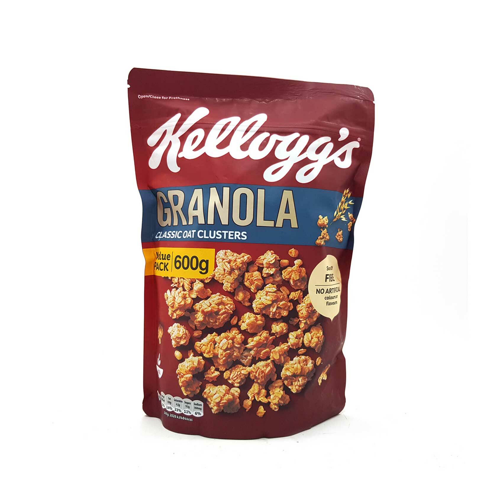 Buy Kellogg's Granola Classic Oats Cluster 600g
