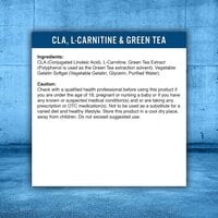 Applied Nutrition Cla L-Carnitine And Green Tea Weight Loss Fat Burner Dietary Supplements Veggie, 100 Softgels