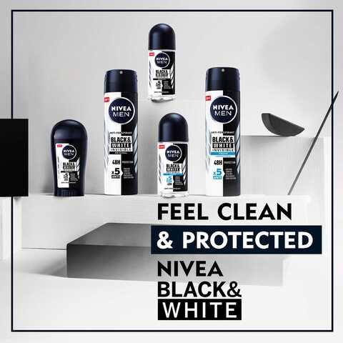 NIVEA MEN Antiperspirant Spray for Men Black and White Invisible Protection Original 150ml