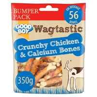 Good Boy Wagtastic Crunchy Chicken And Calcium Bones 350g
