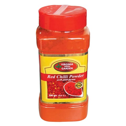 Virginia Green Garden Red Chili Powder 200g