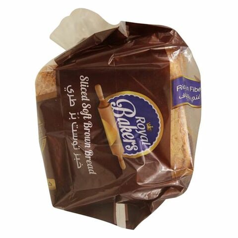 Royal Bakers Sliced Soft Brown Bread Rich In Fiber 600g