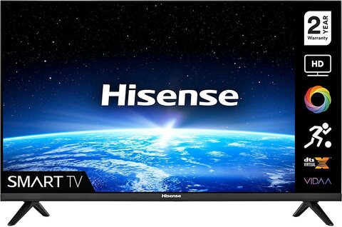 Buy HISENSE 32 Inch HD Smart TV, With Natural Colour Enhancer, DTS Virtual X,  VIDAA U5 OS, WiFi (2021 New), 32A4GTUK, 1 Year Full Warranty Online - Shop  Electronics & Appliances on Carrefour UAE