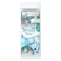 Gillette Simply Venus 2 Women`s Disposable Razor Blue 4 Razor