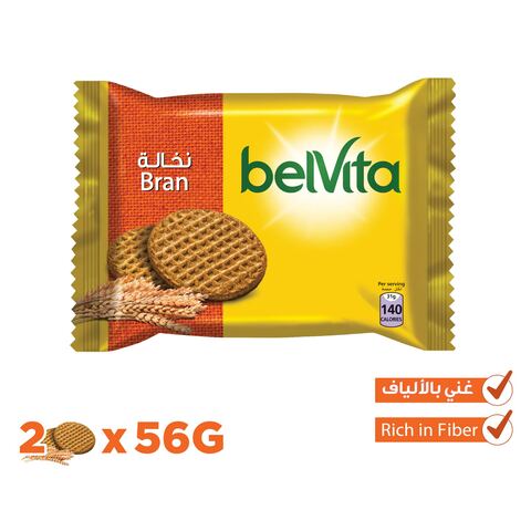 Buy Belvita Bran Biscuit 56g in Saudi Arabia