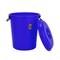 Royalford Economy Drum With Lid For Laundry - 60 Litre