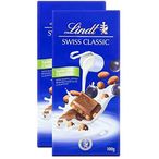 Buy Lindt Swiss Classic Milk Chocolate Raisens 100gx2 in UAE