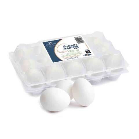 اشتري رحيمة بيض طازج 15 بيضة في السعودية