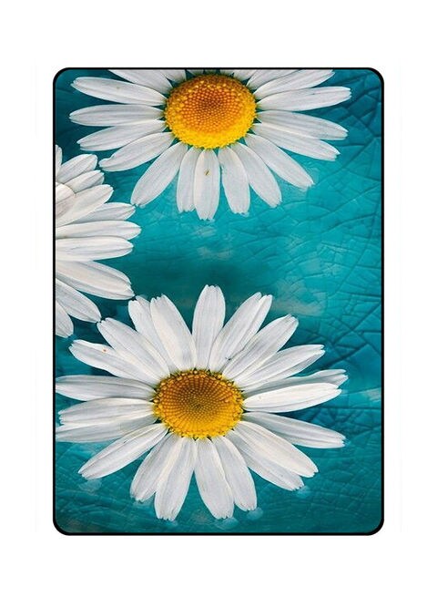 Theodor - Protective Case Cover For Samsung Galaxy Tab S5e Three White Flower