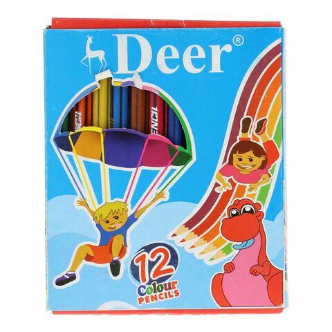 Deer 12 Color Pencils