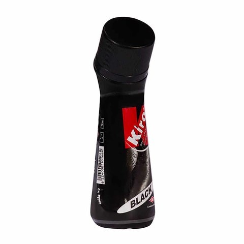 Kiro Liquid Shoe Polish - 75 ml - Black