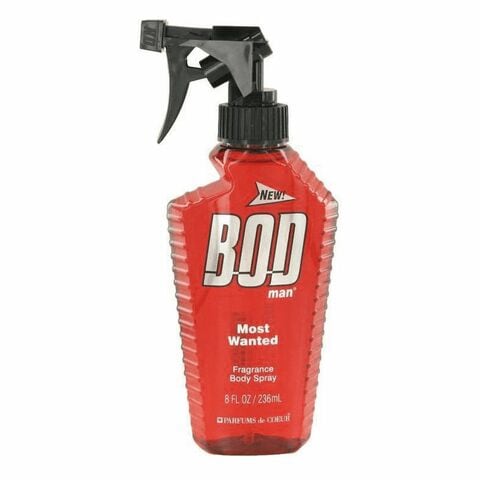 Bod Man Most Wanted Fragrance Body Spray Clear 236ml