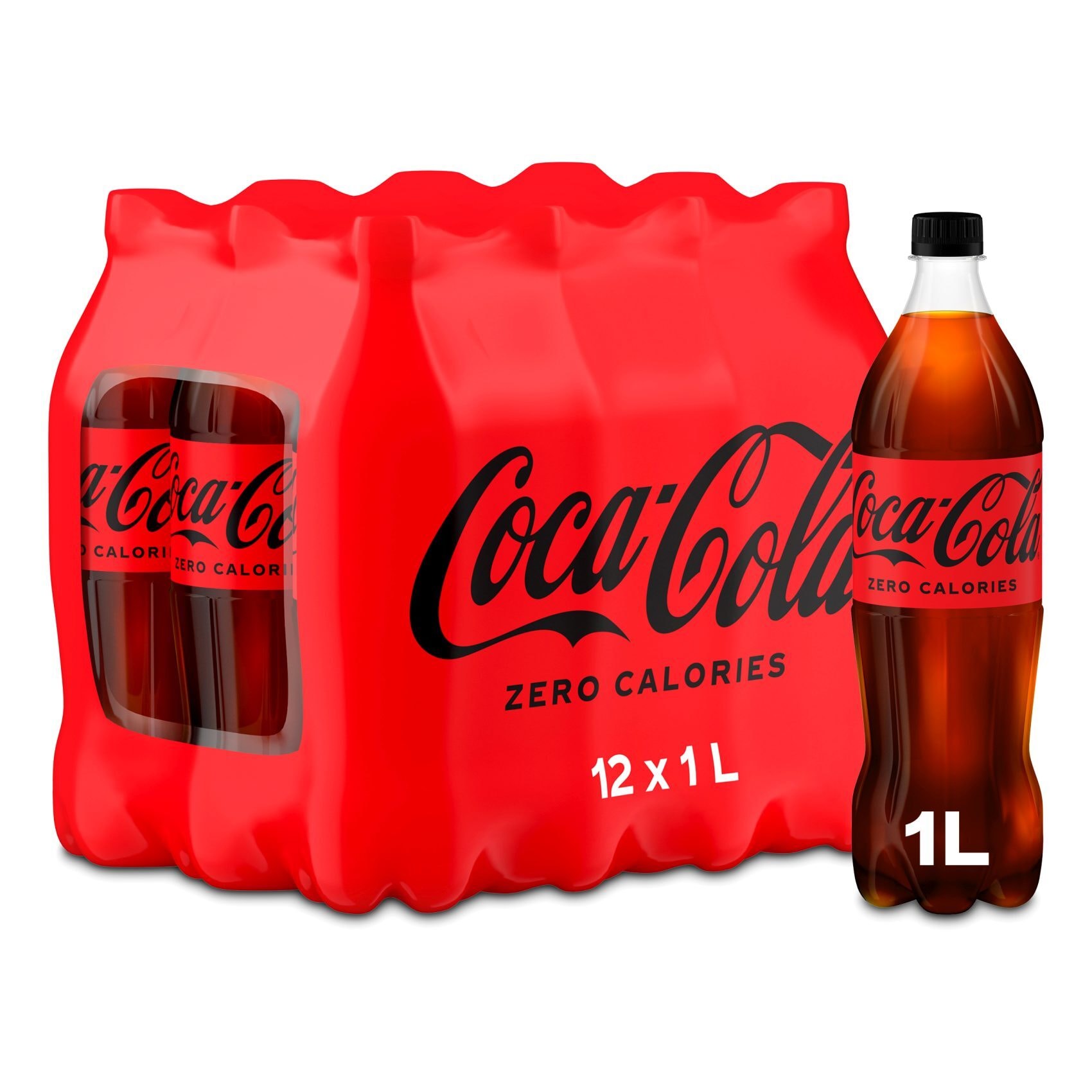 Buy Coca-cola zero calories Soft Drink 1.25L Online