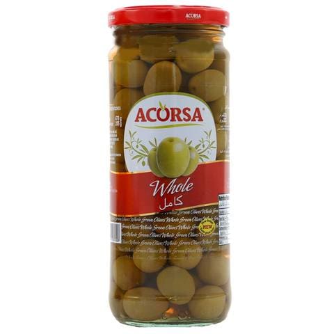 Acorsa Whole Green Olives 285g