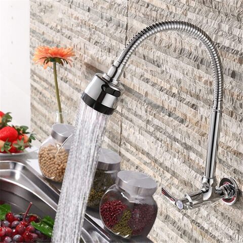 Stainless steel deals kitchen faucet