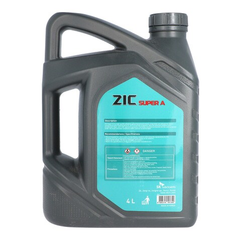 Buy Zic Super A Prediluted Anti Freeze Motor Oil 4 lt Online ...