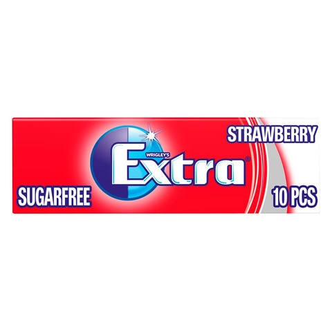 Wrigley&#39;s Extra Strawberry Sugar Free Chewing Gum 14g