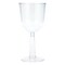 Creative Converting- Drinkware Wine Glass 12oz 4pcs&lt; &gt;Transparent&lt; &gt;