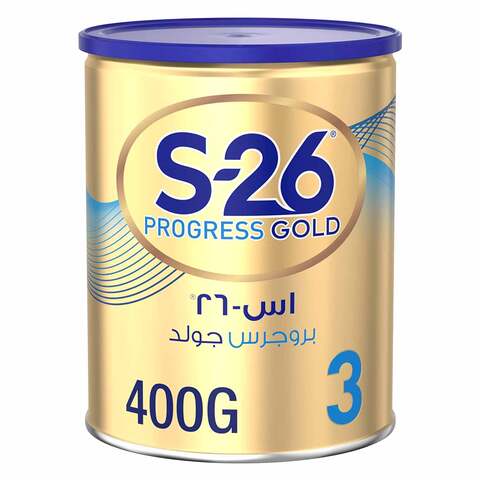 Buy Wyeth S-26 Progress Gold Premium Milk Powder Stage 3 1-3 Years 400g in Kuwait