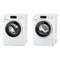 Miele W1 Front Loading Washing Machine 8kg WWD660 WCS With T1 Heat Pump Dryer 8kg TWD360 WP Lotus White