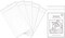 6 x 9 inches Clear Resealable Plastic Cellophane Bags, [200 Piece] Self-Sealing Cello Poly Bags for Photos, A7 A8 A9 Cards, Jelly Beans, Bread, Valentine Gifts, Thank You Bags