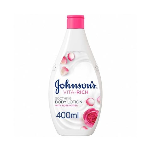 Johnson&#39;s Vita-Rich Soothing Body Lotion with Rose Water 400ml