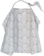 Buy Combed Cotton Nursing Cover Breastfeeding Aprons, White in UAE