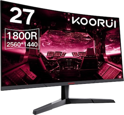 KOORUI 24 Inch Gaming Monitor 165Hz, IPS, 1080p, UAE