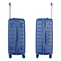 Senator Hard Case Suitcase Trolley Luggage Set For Unisex ABS Lightweight Travel Bag with 4 Spinner Wheels KH1095 Pearl Blue