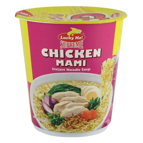 Lucky Me! Supreme Chicken Mami Instant Noodle Soup 70g