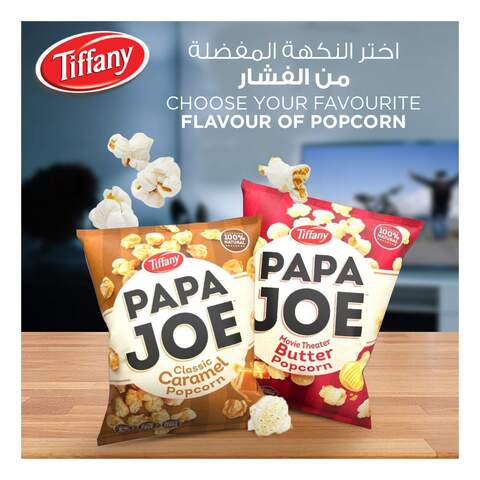 Tiffany Papa Joe Classic Caramel Popcorn 140g