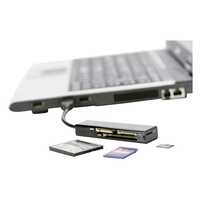 Ednet External Memory USB 2.0 Card Reader Black