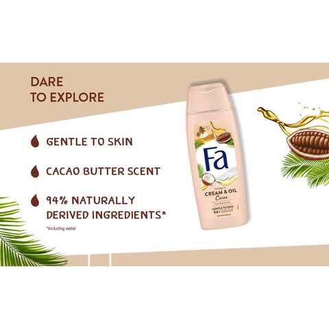 Fa Cacao Cream &amp; Oil Shower Cream, 250ML
