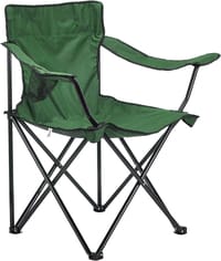 Rubik Folding Beach Chair Foldable Camping Chair with Carry Bag for Adult, Lightweight Folding High Back Camping Chair for Outdoor Camp Beach (Green)