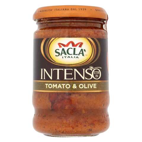 Sacla Intenso Tomato And Olive Pasta Sauce 190g